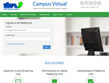 Tablet Screenshot of curso-por-internet.com